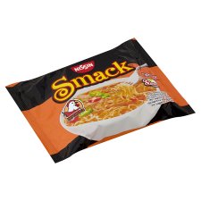 Nissin Smack Spicy Chicken Flavored Instant Noodle Soup 100 g