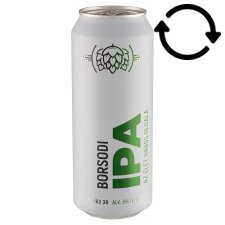 Borsodi IPA minőségi világos, felsőerjesztésű szűretlen sör 5% 0,5 l