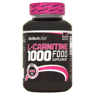 BioTechUSA L-Karnitin 1000 étrend-kiegészítő tabletta 30 db 54 g