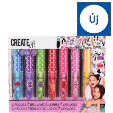 Create It! Scented Lip Gloss 7 pcs