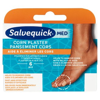 Salvequick Med védőtapasz tyúkszemre 6 db
