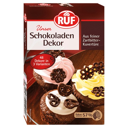 RUF csokoládé dekoráció 48 db 38 g