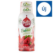 FruttaMax Bubble¹² Raspberry Flavoured Mixed Fruit Syrup with Sugar and Sweeteners 500 ml