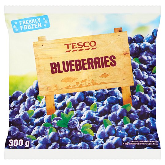 Tesco gyorsfagyasztott áfonya 300 g