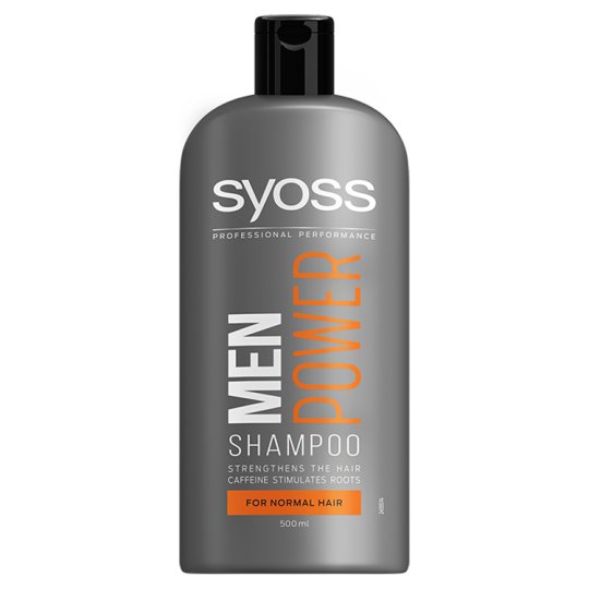 Syoss Men Power&Strength Shampoo 500 ml - Tesco Online, Tesco From Home ...