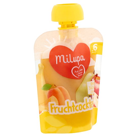 Milupa Fruit Cocktail Mixed Fruit Purée 6+ Months 90 g Tesco Online