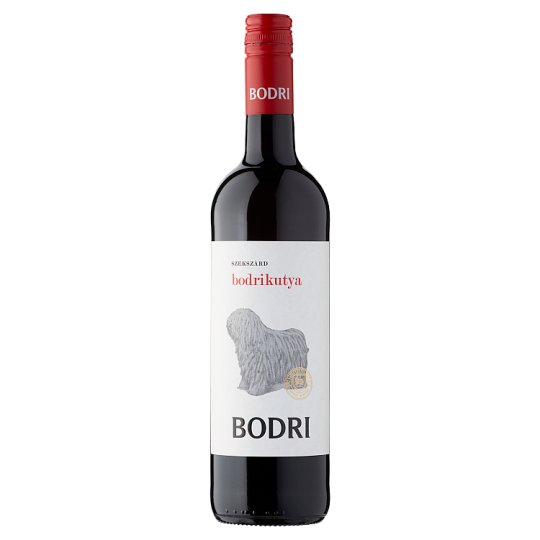 Bodri Bodrikutya Szekszárdi Vörös száraz magyar vörösbor 13% 750 ml