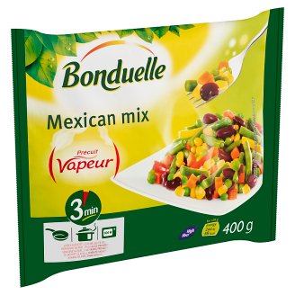 Bonduelle Vapeur gyorsfagyasztott mexikói zöldségkeverék 400 g