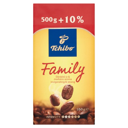 Tchibo Family őrölt, pörkölt kávé 550 g