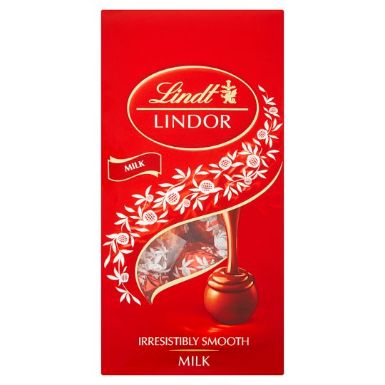 Lindt Lindor tejcsokoládé praliné finom krémes töltelékkel 100 g