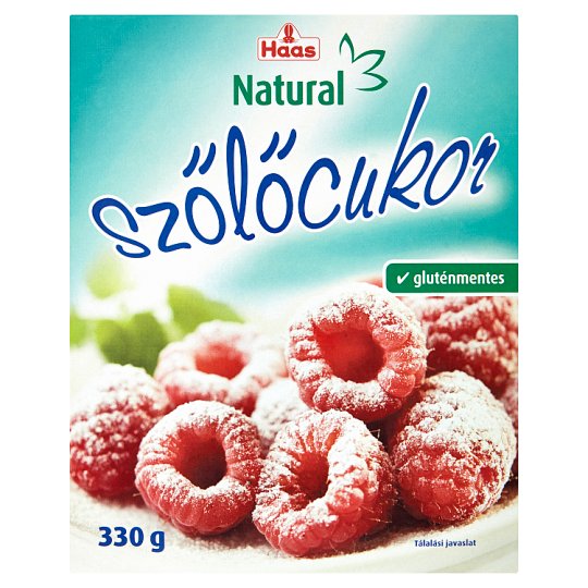 Haas Natural gluténmentes szőlőcukor 330 g