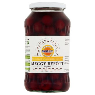 Dia-Wellness magozott meggy befőtt 680 g
