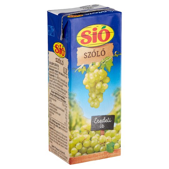 Sió szűrt szőlő ital 0,2 l