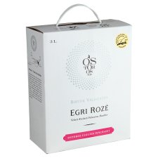 Ostorosbor Bag-In-Box Egri Rozé Medium-Dry Rose Wine 12% 3 l