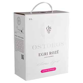 Ostorosbor Bag-In-Box Egri Rozé Semi-Dry Roze Wine 11,5% 3 l
