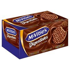 McVitie's tejcsokoládéval bevont teljes kiőrlésű gabonával készült keksz 200 g