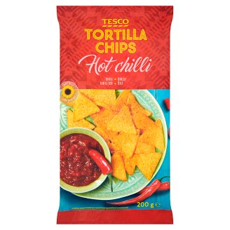 Tesco chili ízű kukoricasnack 200 g