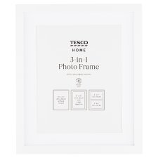 Tesco Home 3 az 1-ben képkeret kivehető keretekkel 25 cm x 30 cm