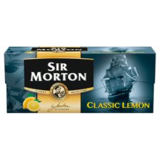 Sir Morton Classic Lemon Flavoured Black Tea with Lemon Peels 20 Tea Bags 30 g