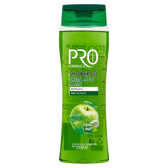 Tesco Pro Formula Apple & Mint tusfürdő 400 ml