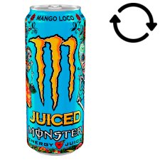 Monster Energy Juice Monster Mango Loco Carbonated Energy Drink 500 ml