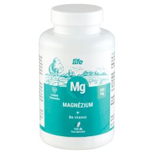 Life magnézium + B6 vitamin étrend-kiegészítő filmtabletta 150 db 150 g