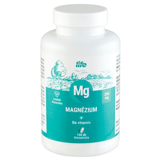 Life Magnesium B6 Vitamin Dietary Supplement Tablets 150 Pcs 150 G