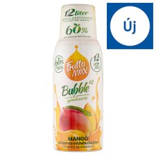 FruttaMax Bubble¹² Mango-Flavored Mixed Fruit Syrup with Sugar and Sweeteners 500 ml