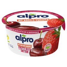 Alpro fermentált szójakészítmény eperrel, cseresznyével, datolyával 135 g