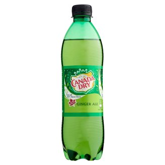 Canada Dry csökkentett energiatartalmú gyömbérízű szénsavas üdítőital 0,5 l