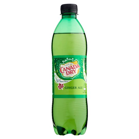 Canada Dry csökkentett energiatartalmú gyömbérízű szénsavas üdítőital 0,5 l