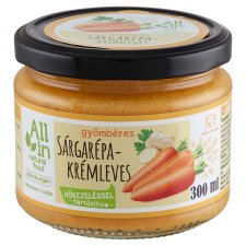 ALL IN natural food gyömbéres sárgarépa-krémleves 300 ml