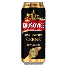 Krušovice eredeti cseh import barna sör 3,8% 0,5 l doboz