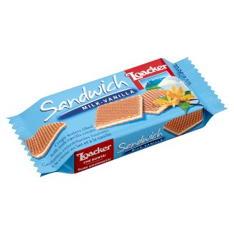 Loacker ropogós ostyák vaníliakrémmel töltve 25 g