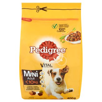 Pedigree Vital Protection teljes értékű eledel kistestű kutyáknak baromfihússal, zöldségekkel 400 g