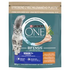 Purina One Senior csirkében gazdag száraz macskaeledel 800 g