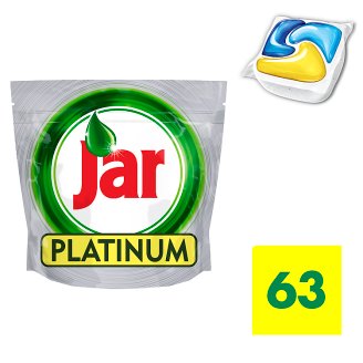 Jar Platinum Lemon Mosogatógép Kapszula 63 darabos kiszerelés