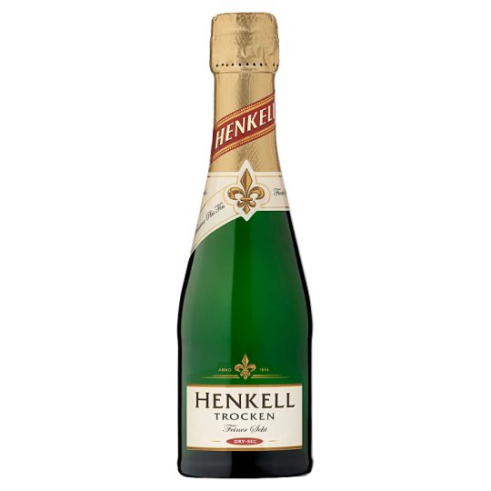 Henkell Trocken Pikkolo száraz, fehér minőségi pezsgő 200 ml