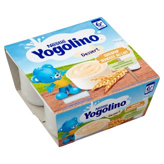 Nestlé Baby Dessert vaníliás ízű, durumbúzadarás babapuding 6 hónapos kortól 4 x 100 g