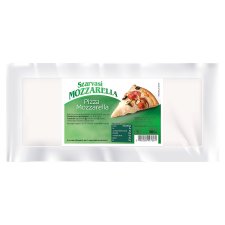 Szarvasi Mozzarella natúr pizza mozzarella félkemény, félzsíros hevített-gyúrt sajt 1000 g