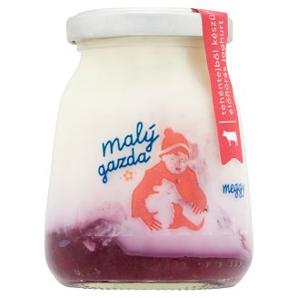 Malý Gazda joghurt meggyes gyümölcságyon 210 g