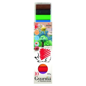 Ico KOH-I-NOOR színes gyurma 10 db 200 g