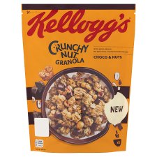 Kellogg's Crunchy Nut Granola ropogós müzlidarabok csokoládéval és mogyoróval 380 g