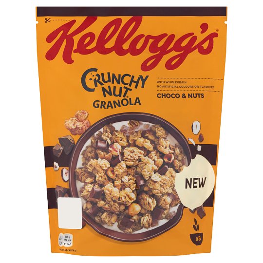 Kellogg's Crunchy Nut Granola with Choco & Nuts 380 g - Tesco Online ...