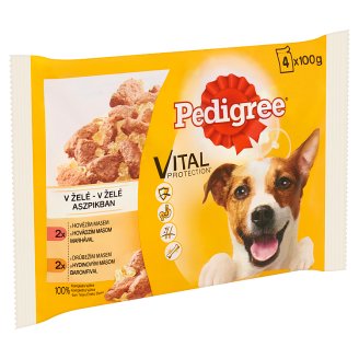 Pedigree Vital Protection teljes értékű állateledel felnőtt kutyák számára aszpikban 4 x 100 g