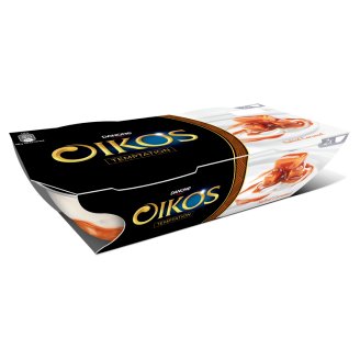 Danone Oikos élőflórás görög krémjoghurt karamellöntettel 2 x 110 g