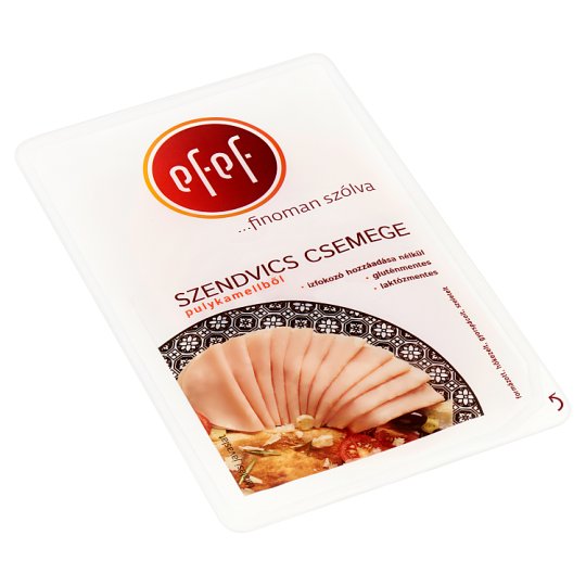 eFeF Sliced Sandwich Cold Cuts from Turkey Breast 100 g