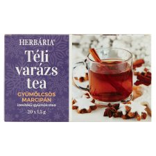 Herbária Winter Magic Tea Fruity Marzipan Flavoured Fruit Tea 20 Tea Bags 30 g