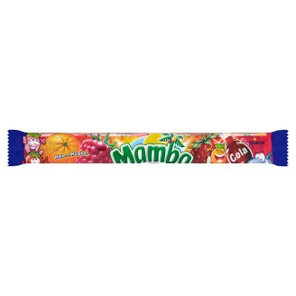 Mamba vegyes gyümölcs és kóla ízű puha karamella 106 g