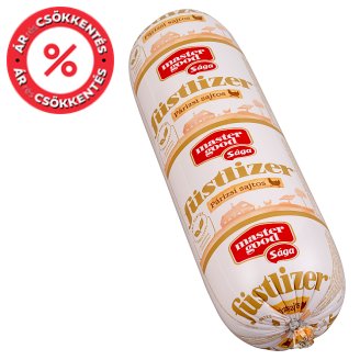 Sága Füstlizer sajtos, füst ízesítésű pulykapárizsi 2200 g